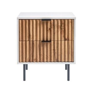 Cosmoliving Chelsea 2-Drawer Bedside Table