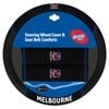 *collectors Edition* Melbourne Demons Official Afl Steering Wheel Cover