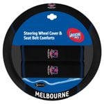 *Collectors Edition* MELBOURNE DEMONS Official AFL Steering Wheel Cover