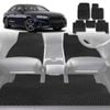 6D Diamond Car Floor Mats for Audi A4 S4 RS4 2016-Current-Full Set-Black-Outback GT
