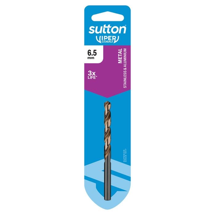 Sutton Tools 6.5mm Viper Cobalt Jobber Drill Bit