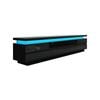 Black LED TV Entrainment Unit Stand
