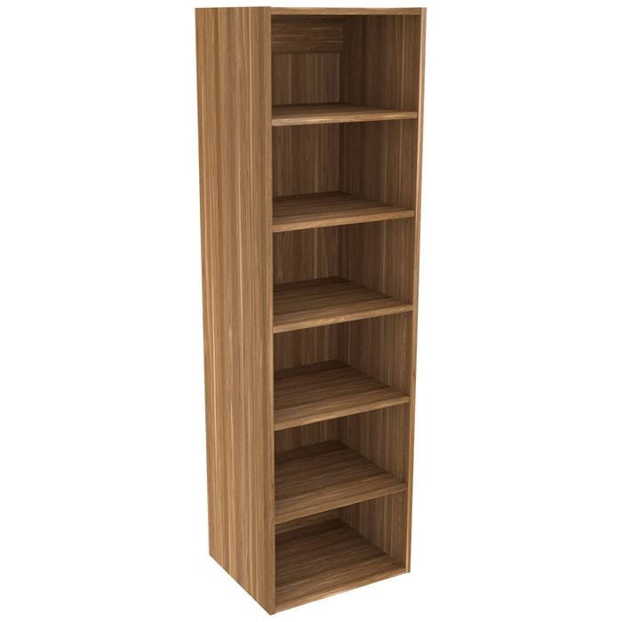 Lugna 1536 x 450 x 380mm Cove Ready To Assemble Robe Insert 5 Shelf Unit
