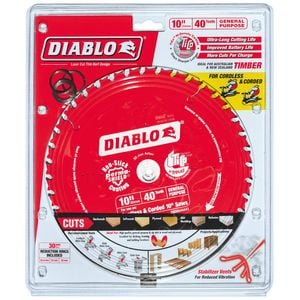 Diablo 245mm 40T General Purpose Saw Blade