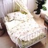Bloomington Bear Fashionista Baby 100% Cotton Printed Sheet Set Cot Size