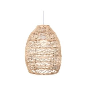 Brilliant 32cm Large Anji DIY Rattan Pendant Light