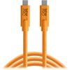 Tether Tools Tetherpro Usb-c To Usb-c 3m - Hi-visible Orange