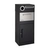 Sandleford Black Stainless Steel Parcel Letterbox
