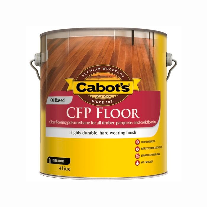 Cabot's 4L Satin Oil Based CFP Floor