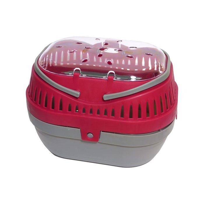 Rosewood 23x15cm Small Pet Transport Travel Cage Hamster Pod Carrier M Assorted