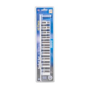 Kincrome 10 Piece 1/2" Metric Rail Socket Set