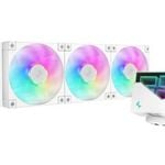 DeepCool LT360 A-RGB White High-performance Liquid CPU Cooler, 5th Gen Pump 360mm Radiator