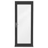 Polar Eco-View Windows 2040 x 820mm Black Aluminium Entry Door