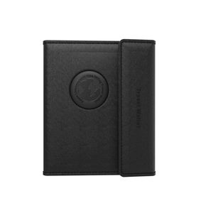 MiLi MiTag Leather Bluetooth Waterproof Travel Wallet Document Holder Black