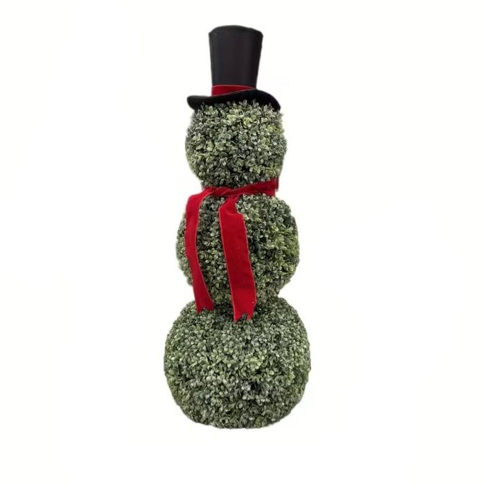 Lifebay Christmas Topiary Snowman Outdoor Decoration