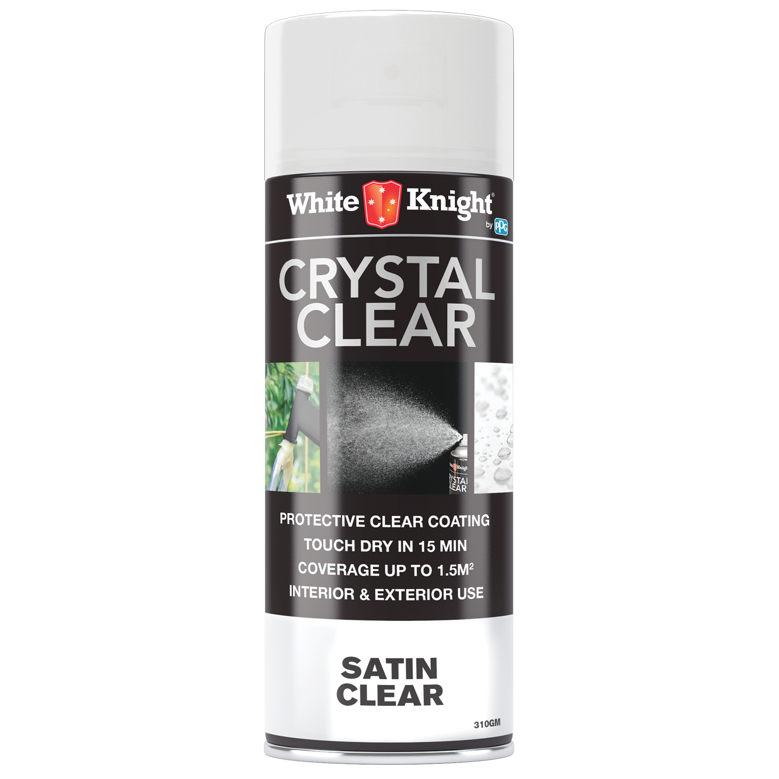 White Knight 310g Crystal Clear Acrylic Clear Gloss - Gloss - Price ...