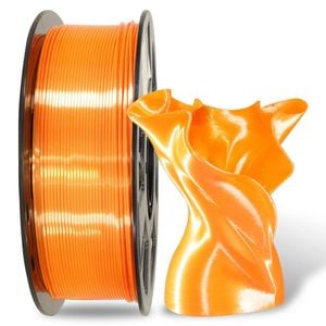 3d Printer Filament Silk 1kg - Orange