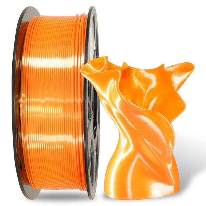 3d Printer Filament Silk 1kg - Orange