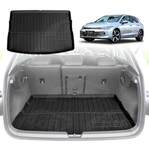 Boot Liner for Volkswagen VW Golf MK7 MK7.5 MK8 2013-Onwards Cargo Trunk Cover Mat Luggage Tray