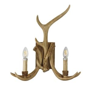 Oriel Lighting Hyort Designer Wall Light 2lt