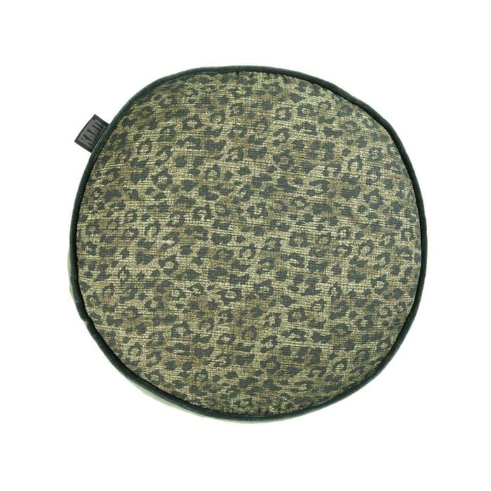 Bedding House 40cm x 40cm Green Pardus Filled Cushion