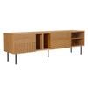 Palma 1.8m Wooden TV Entertainment Unit - Natural