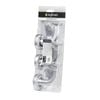 Sylvan Satin Chrome Plate Banister Bracket - 3 Pack