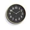 Newgate Mr Clarke Clock Pale Wood Reverse Hopscotch Dial