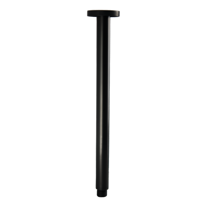 MIXX Matcha Round 450mm Ceiling Arm Matt Black 11RSD02M