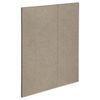 Kaboodle 800 x 900mm Raw Board Modern Corner Base Cabinet Doors