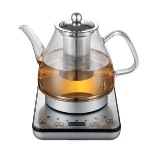 Healthy Choice Electric 800W 1.2L Digital Glass Kettle w/Tea Infuser