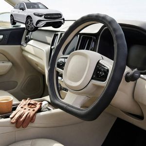 Australian Goose Steering Wheel Cover for Mercedes-Benz GLC 2023 - Current (X254) D-shape Black