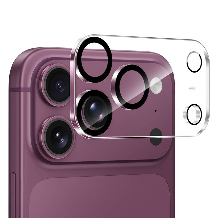Tough On iPhone 18 Pro Camera Lens Protector 9H Tempered Glass Rear Camera Cover