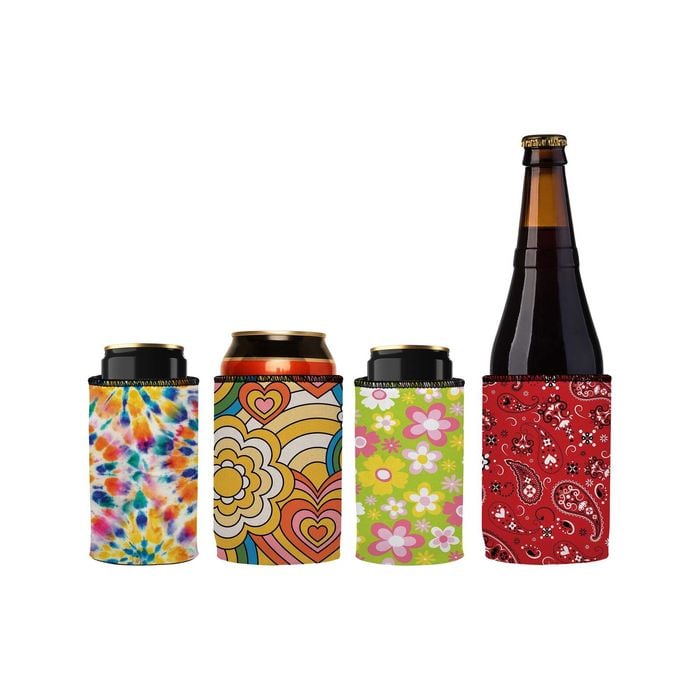 Stubbyz Hippy Stubby Cooler 4-Pack Standard