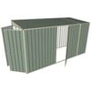 Build-a-Shed 1.5 x 3.7 x 2m Single Hinged Side Door Skillion Shed - Green