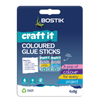 Craft It 4 x 8g Coloured Glue Sticks