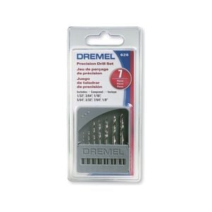 Dremel 7 Piece Mini Drill Bit Accessory Kit (628)