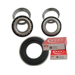 1x 2 Tonne Or 2.5 Tonne Trailer & Caravan Wheel Bearing Kit - Japanese 15123-15245 And Hr30210 With Marine Seal
