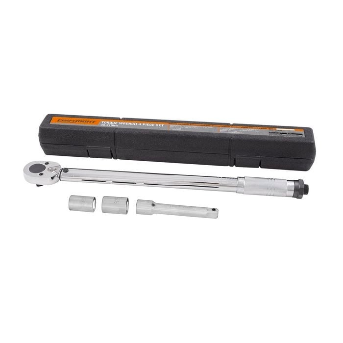 Craftright 4 Piece Torque Wrench Set
