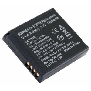 Battery For Panasonic Dmw-bcf10e Dmw-bcf10pp Cga-s/106b Cga-s/106c Cga-s/106d