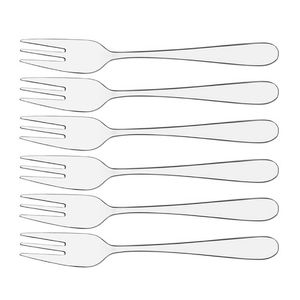 Tablekraft Luxor Cake Fork 18/0 Stainless Steel 148mm 6 Pack Hang Sell