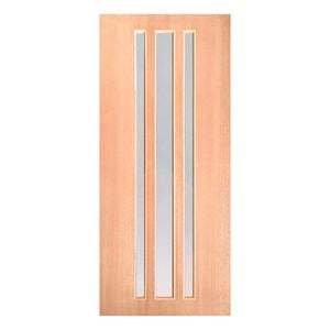 Woodcraft 2040 x 820 x 40mm Entrance Door St Clair Frosted Safety Glass SD21