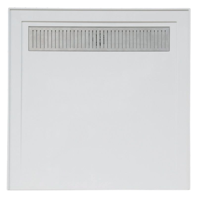 Concerto 900 x 900mm White Square Shower Base