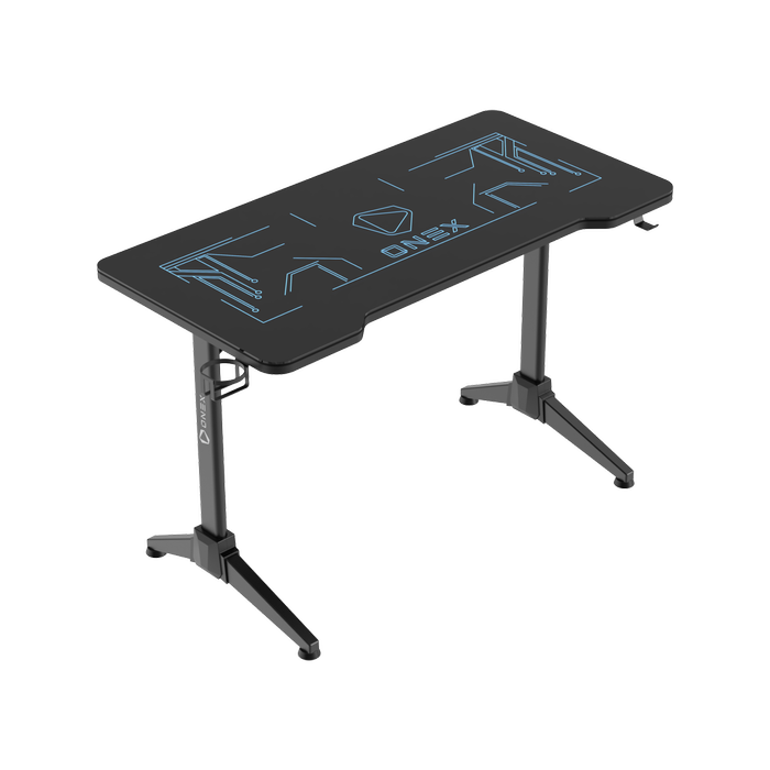 ONEX GD1200G Tempered Glass RGB Gaming Desk