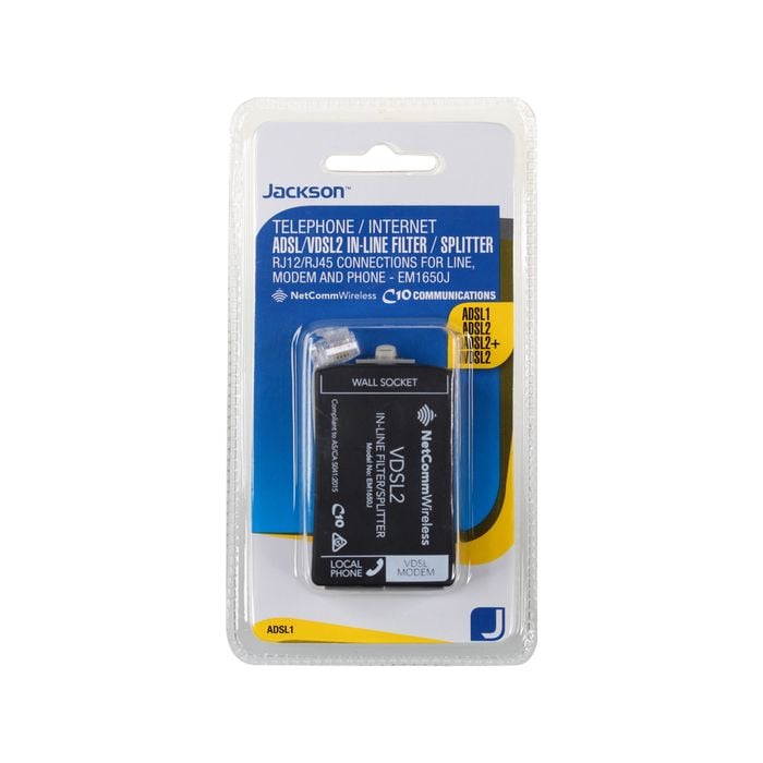 Jackson RJ12-RJ45 ADSL Filter