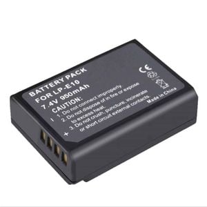 Replacement LP-E10 Battery For Canon EOS 1100D 1200D 1300D 1500D 3000D Kiss X50 Rebel T3 Camera