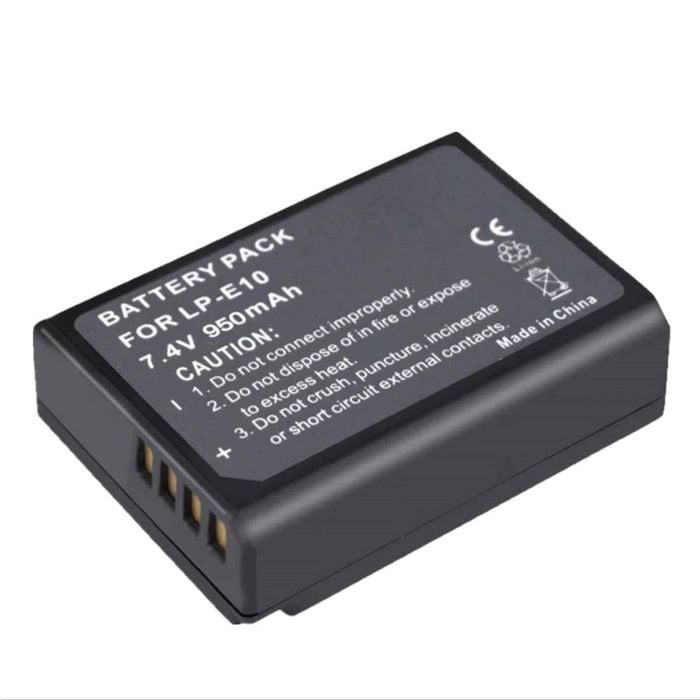 Replacement LP-E10 Battery For Canon EOS 1100D 1200D 1300D 1500D 3000D Kiss X50 Rebel T3 Camera