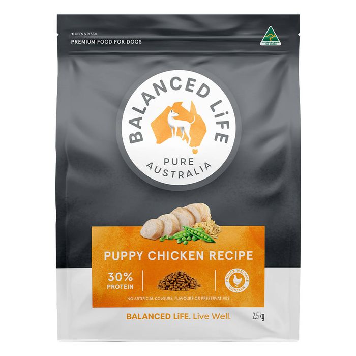 Balanced Life Puppy Chicken Recipe Premium Dog Food  2.5 Kg