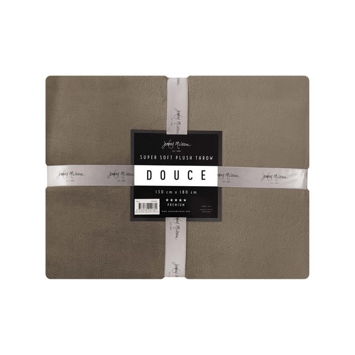Douce Throw 130x180cm - Tan