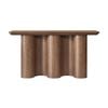 Jaya Wave 150cm Console Hallway Entrance Table Walnut